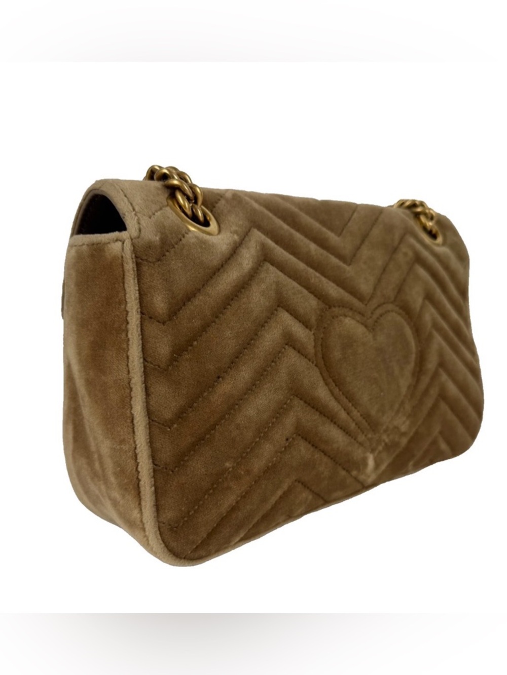 Gucci suede Marmont bag 😍 - Picture 4 of 12